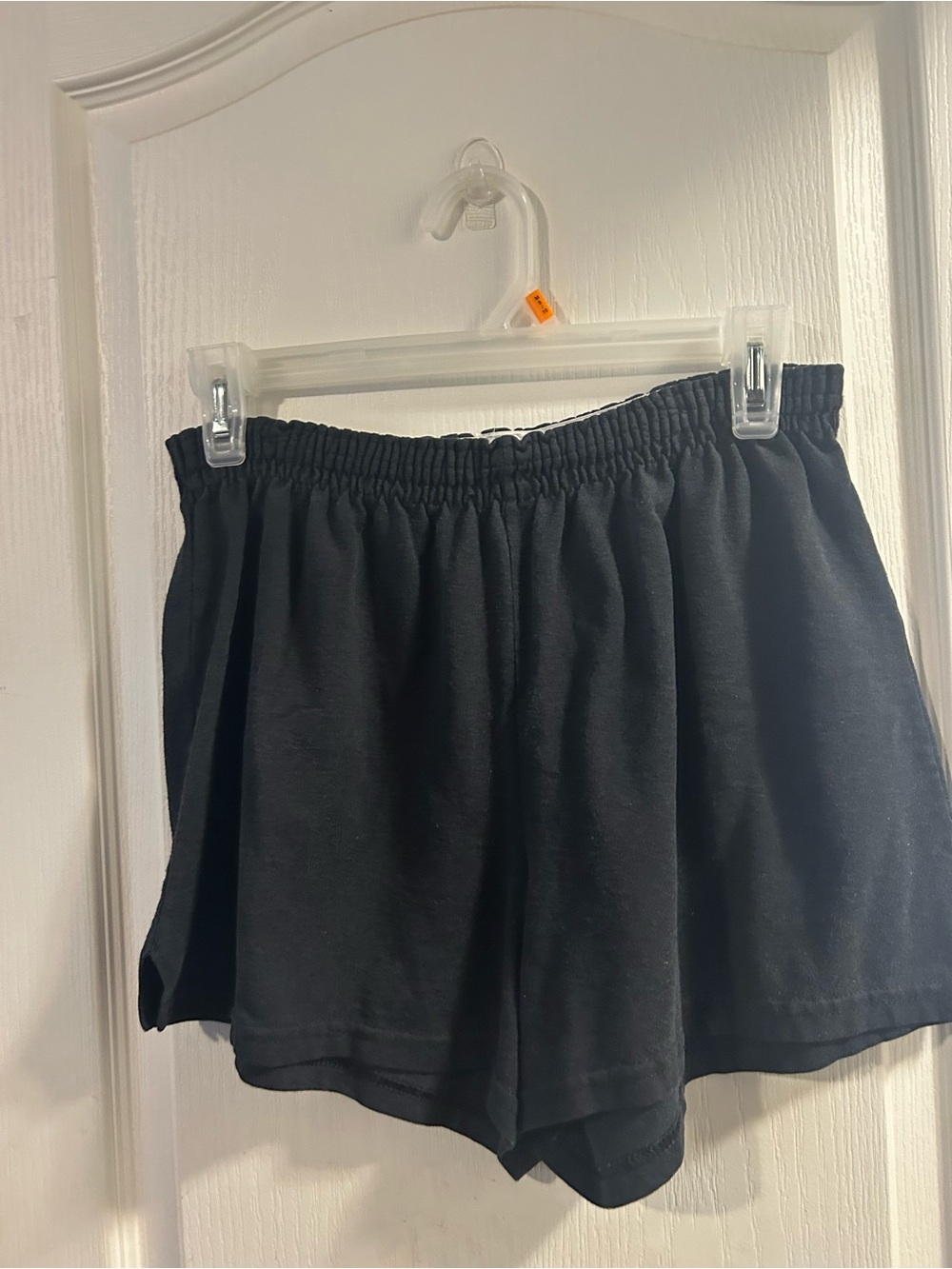 Soffe Black Women's Athletic Elastic-Waist Shorts